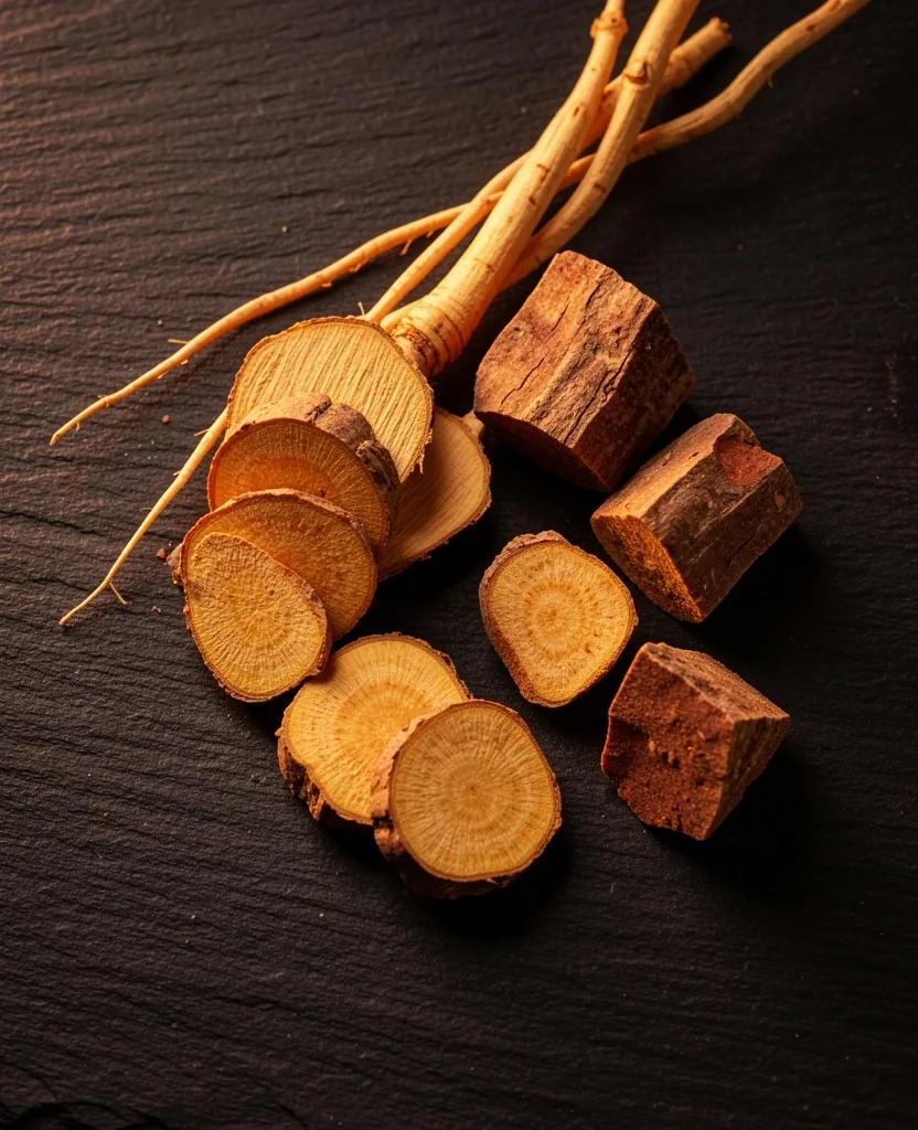 Ginseng and maca root botanical ingredients