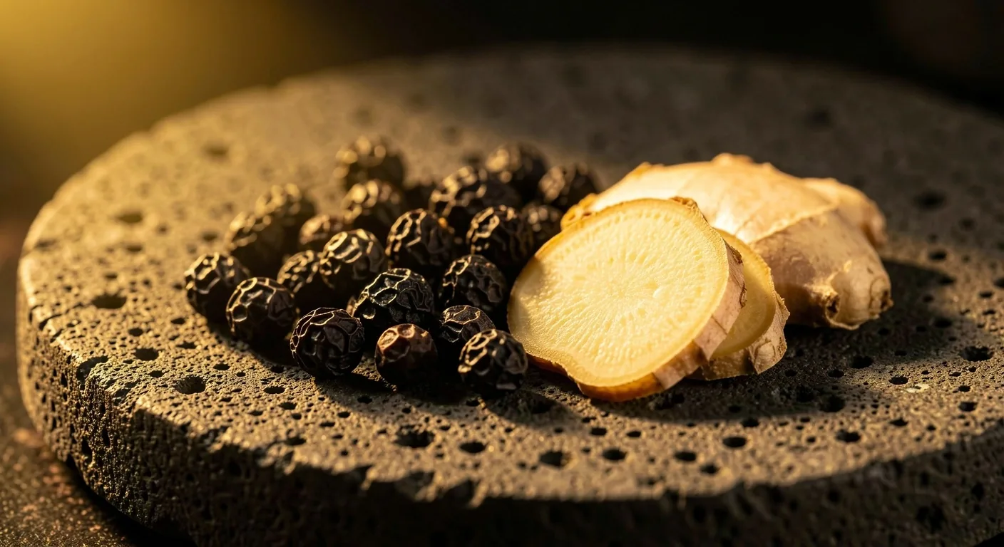 Macro photography of Indonesian botanical ingredients